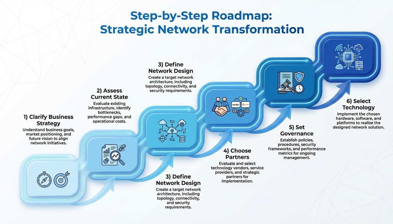 Six step framework for building an effective supply chain strategy from planning to implementation
